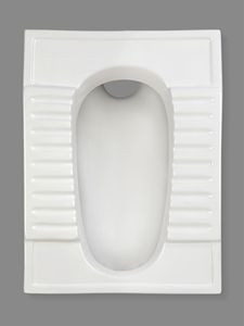 Premium <b>Ceramic</b> Orissa Squat WC Floor Mounted Odor Proof Gravity Flush Squatting Toilet <b>Pan</b> International Standard - Product Image 6