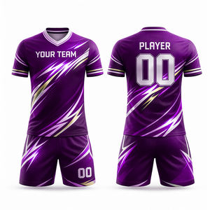 Maillot d'entraînement de football personnalisé de haute qualité pour hommes, équipe de club, respirant, antibactérien, hiver, 100% polyester - Product Image 5