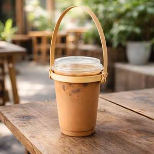 ที่วางแก้วไม้ไผ่แบบเป็นมิตรกับสิ่งแวดล้อม สำหรับบ้าน ห้องครัว และร้านกาแฟ - Product Image 3