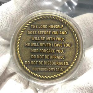 Moneda de Desafío Cristiana Personalizada al por Mayor con Versículos Bíblicos, Ideal como Regalo de Graduación - Product Image 6