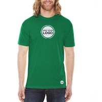 T-shirts à col rond à manches courtes en coton / fibre de bambou imprimés, écologiques, à séchage rapide, en mélange tri-blend, de la marque Next Level