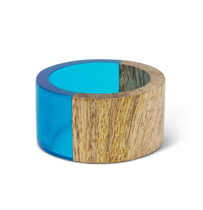Nuevo Anillo para Servilletas Cuadrado de Madera y Resina, Hecho a Mano, Creativo, de Resina Epoxi y Madera, a Precio Económico - Product Image 2