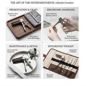 Spéculum vaginal Cusco plat type bec de canard 115 x 37 mm |   Dilatateur gynécologique en acier inoxydable de qualité supérieure - Product Image 3