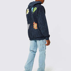 Sudadera con Capucha Lavada al Ácido Más Vendida, Personalizada para Hombre, Ecológica, 100% Algodón, Estilo Urbano - Product Image 2