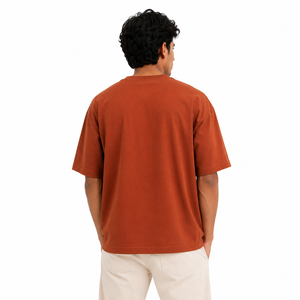 เสื้อยืดผู้ชายไซส์ใหญ่ ทรงหลวม ผ้าเนื้อนุ่ม สไตล์สตรีทแวร์ทันสมัย ใส่สบายในชีวิตประจำวัน เหมาะกับชุดลำลอง และสามารถสั่งทำได้ - Product Image 3