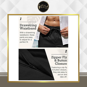 Pantalons en lin décontractés pour hommes, très demandés, de qualité exceptionnelle, légers, imperméables, respirants, avec option de logo personnalisé - Product Image 4