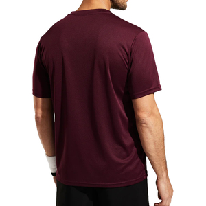 2024 Trending Men's Oversize Heavyweight Cotton <b>Polyester</b> <b>T</b>-<b>Shirt</b> OEM Custom Breathable Plus Size Blank - Product Image 3