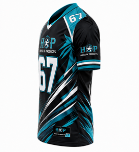 Jersey Premium para Fanáticos del Fútbol Americano, Uniforme Personalizado del Equipo, Impresión por Sublimación, Cuello en V, Secado Rápido, Transpirable - Product Image 3