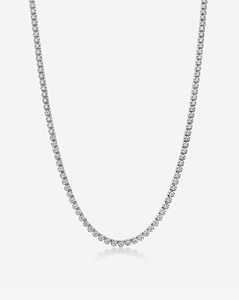 Collares de Diamantes Cultivados en Laboratorio, Clásicos, Delicados y Elegantes, Gargantillas de Novia para Boda, Personalizados en Oro Sólido de 14K y 18K, Corte Redondo para Mujer - Product Image 1