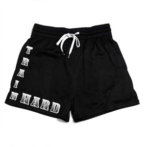 Custom <b>White</b> <b>Gym</b> <b>Shorts</b> for Men Print Workout Fitness <b>Shorts</b> with Drawstring OEM Available - Product Image 2