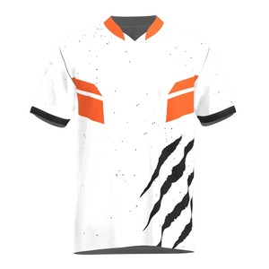 Camisetas de Alta Calidad 100% Poliéster para Hombre, Camisetas Deportivas de Secado Rápido y Transpirables, Logotipo Personalizado, Impresión por Sublimación, Ropa Deportiva - Product Image 4