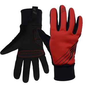 Guantes de Ciclismo PRI con Revestimiento de Silicona Roja, Gran Agarre, Resistentes al Agua y a las Vibraciones - Product Image 6