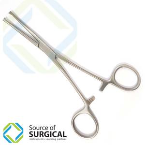 Pinza Quirúrgica Wertheim 1X2 Dientes de Acero Inoxidable, Instrumento Quirúrgico Eléctrico SOS-34880, Certificación CE Clase I - Product Image 5