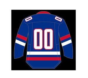 Nuevo Diseño de Jersey de Hockey sobre Hielo Sublimado, Nombre del Equipo, Número, Logotipo, Jersey de Hockey sobre Hielo con Bordado, Cosido, para Jugadores - Product Image 4