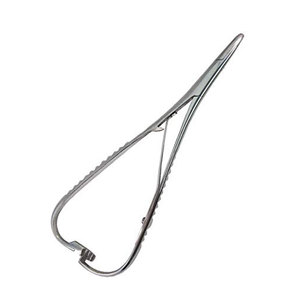 Porte-aiguille Mathieu, instrument chirurgical en acier inoxydable, pour sutures de précision, usage médical, dentaire et vétérinaire - Product Image 1