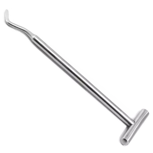 Professional Dental Potts Root Elevator Right Curved Crossbar Handle Stainless Steel CE Certified <b>Teeth</b> <b>Cleaning</b> Surgical <b>tool</b> - Product Image 6
