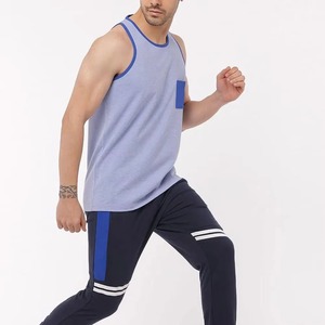 Camisetas sin mangas de verano para hombre, de alta calidad, diseño de última tendencia, totalmente elegantes, ideales para uso casual y de gimnasio, totalmente transpirables. - Product Image 5