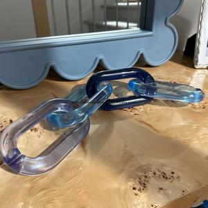 Eslabones de Cadena de Resina Transparente Coloridos para Decoración de Pared, Proyectos DIY para Separadores de Habitaciones, Accesorios de Cortina Estilo Ángel - Product Image 5