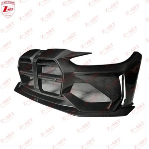Parachoques Delantero de Fibra de Carbono Seca Z-ART para BMW M3 <span class=keywords><strong>M4</strong></span> 2021+, Parachoques de Fibra de Carbono Prepreg para BMW G80 G82 G83 - Product Image 2