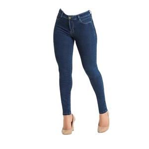Jean en denim taille basse pour femme, coupe skinny, respirant, décontracté, streetwear, de qualité supérieure, pour l'entraînement - Product Image 2
