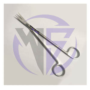 High Quality Wise Dental Kelly Surgical Scissors 6¼ Inch <b>Angled</b> Head Stainless <b>Steel</b> Surgical Instrument Wenquar Tools - Product Image 4