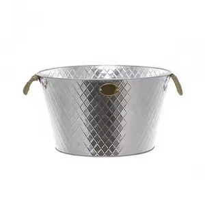 Elegante Cubeta Metálica para Bebidas Frías, Enfriador de Acero Inoxidable para Fiestas, Cubeta para Vino y Cerveza, Uso en Mesa - Product Image 6