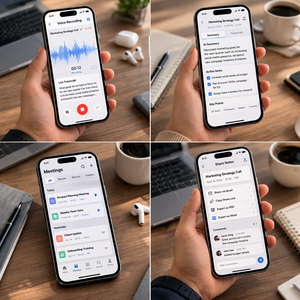 แอปบันทึกการประชุมด้วย AI ขั้นสูง พร้อมการถอดเสียงแบบเรียลไทม์ สรุปผลอัจฉริยะ และการพัฒนาแอปมือถือสำหรับ Android และ iOS - Product Image 3