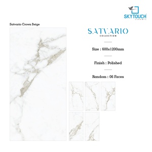 Carreaux de sol de luxe en porcelaine pleine masse 600x1200mm pour usage commercial, idéaux pour les centres commerciaux - Product Image 3