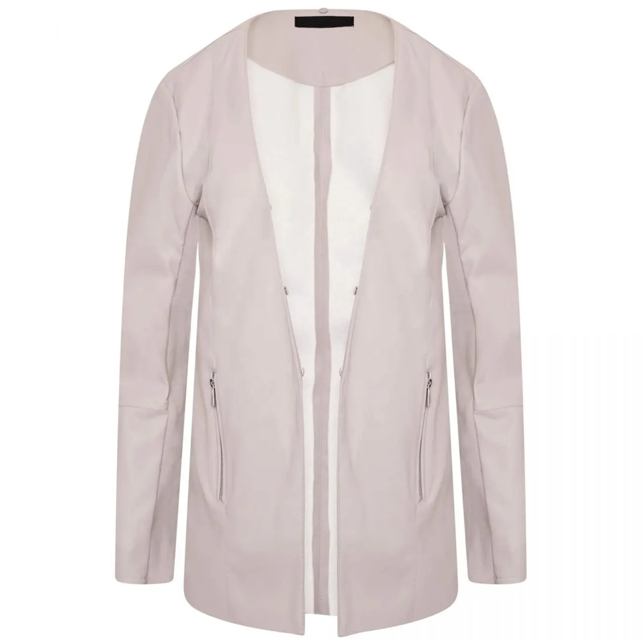 Оптовая продажа, модное дизайнерское осенне-зимнее кожаное пальто из натуральной овчины, длинные кожаные куртки для женщин