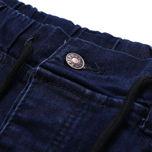 Fournisseur d'usine OEM ODM – Jean Jogger en Denim pour Homme, Style Vintage Patchwork Hip Hop, Délavé, Léger, Séchage Rapide, Streetwear - Product Image 6