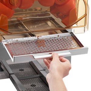 Exprimidor de Naranjas Comercial Automático de Acero Inoxidable de 120W, 20 Naranjas por Minuto, Extractor de Jugo de Naranja - Product Image 3