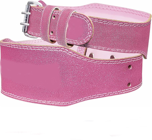 Cinturón de Levantamiento de Pesas Samroz Sports de Cuero Genuino, Ligero, con Protección Avanzada para Hombres, Diseño de Soporte Lumbar y Cinturón de Cintura - Product Image 1