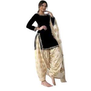 Últimos diseños personalizados de vestidos Anarkali Punjabi, ropa india y pakistaní, ropa festiva tradicional bordada para mujeres - Product Image 1