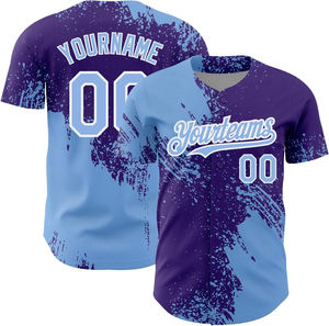 Camisetas de Béisbol con Logotipo Impreso en Serigrafía Personalizada, Camisetas para Hombre, Servicio OEM, Ropa Deportiva Ligera, Transpirable y que Absorbe la Humedad - Product Image 2