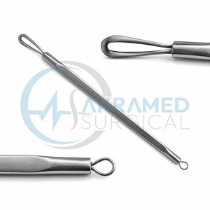 Extractor de Puntos Negros de Acero Inoxidable, Cuchillo para Acné de Doble Punta, Herramienta de Belleza para Eliminar Espinillas, Certificado CE ISO - Product Image 3
