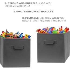 Paniers et bacs en tissu vietnamien traditionnel Organisateur élégant pour vêtements et décoration intérieure - Product Image 1