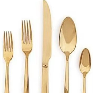 ชุดช้อนส้อมรับประทานอาหารที่ได้รับแรงบันดาลใจจากจังหวะธรรมชาติ ออกแบบมาเพื่อโต๊ะอาหารที่เป็นธรรมชาติ การจัดเลี้ยงที่ผ่อนคลาย และการรับประทานอาหารประจำวันที่สมดุล - Product Image 1