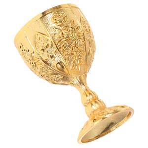Gobelet décoratif artisanal, tasse à boire vintage, vaisselle de style médiéval classique, ornement de présentation élégant et traditionnel - Product Image 6