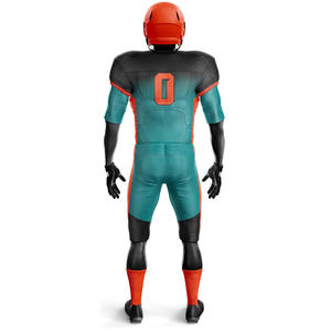 Uniforme de Fútbol Americano Estampado de Estilo Nuevo, Hecho a Medida, 100% Poliéster, para Adultos, Ropa de Fútbol Americano Personalizada de Alta Calidad - Product Image 3