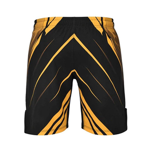 Double <b>Layer</b> Four Side Elastic Jogger Shorts Quick Dry Training Running Shorts for Men - Product Image 4