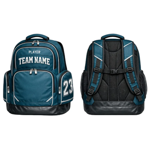 Sac à dos de basketball haut de gamme avec compartiment de rangement avancé pour ballon, organiseur de chaussures et multiples poches pour équipement de voyage - Product Image 1