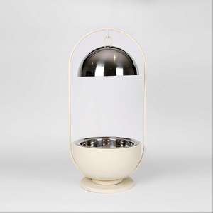 Plat à gratin en métal moderne de luxe avec couvercle en acier inoxydable, idéal pour servir et pour les plats chauds - Product Image 3