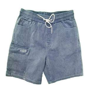Nouvelle Tendance en Promotion : Short en Jean Homme de Haute Qualité, Taille Élastique, Prix Abordable, Short en Jean Homme avec Strass à Vendre - Product Image 1