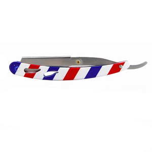 Maquinilla de Afeitar Plegable OEM para Cara y Cuerpo, Afeitadora Manual Profesional de Acero Inoxidable, Afilada, Personalizable para Barberías - Product Image 4