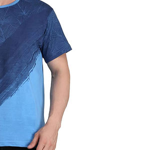 Vêtements pour hommes en gros, vêtements de sport décontractés, nouvelle conception, impression personnalisée, t-shirts de course à manches courtes pour hommes - Product Image 6