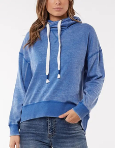 High Quality Acid Wash Custom Plan Hoodie Custom Logo Women Full <b>Zip</b> <b>Hooded</b> Sweatshirts 100% Cotton Korean Hoodie with Oem - Product Image 1