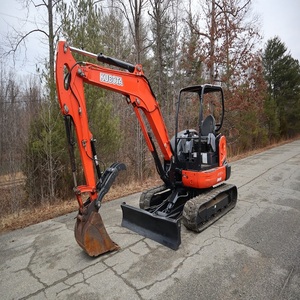Mini-excavatrice sur chenilles d'occasion Kx057-4 de 5 tonnes, de marque supérieure, en bon état, garantie 1 an, haute efficacité, à vendre - Product Image 4