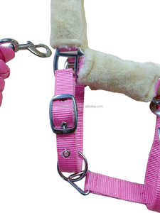 BRAND ZONE Cabestro Ajustable para Caballo, Tamaño Personalizado, Cómodo y Duradero, Collar de Nylon con Cuerda de Amarre, Equipo Ecuestre - Product Image 3
