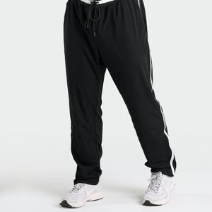 Nouveau pantalon de jogging pour homme, coupe droite, respirant, anti-plis, style Hip Hop, taille mi-haute, en molleton de coton, avec fermeture éclair - Product Image 1