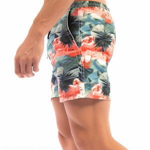 Pantalones Cortos de Playa para Hombre, Precio de Fábrica, OEM, Secado Rápido, Poliéster, para Natación, Surf y Uso en Resorts, con Etiqueta de Marca Personalizada - Product Image 2